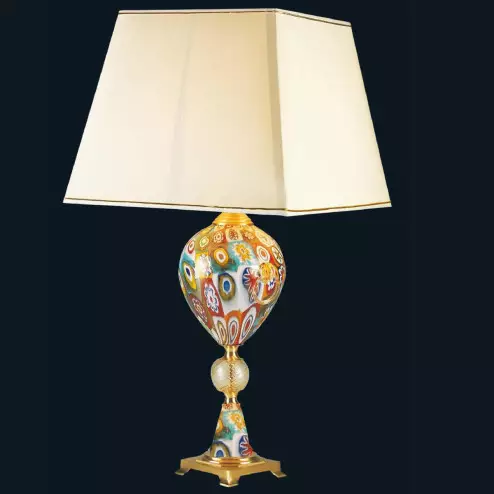 "Giselle" lampe de table en verre de Murano - 1 lumière - multicolor