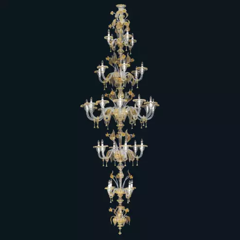"Rachelle" lampara de araña de Murano - 32 luces -