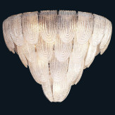 "Janae" lámpara colgante en cristal de Murano - 13 luces - transparente