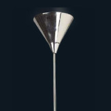 "Tianna" lámpara colgante en cristal de Murano - 1 luce - transparente