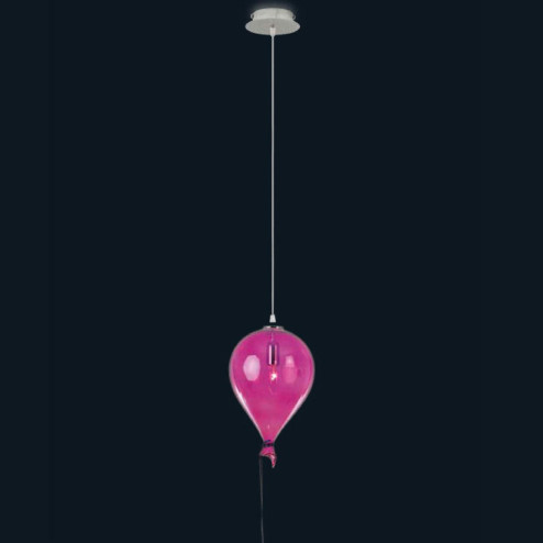 "Compleanno" lámpara colgante en cristal de Murano - 1 luce - multicolor