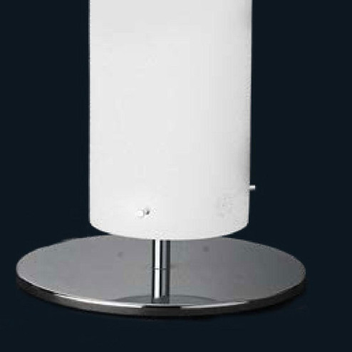 "Spacco" Murano glass table lamp - 1 light - white