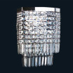 "Alistar" aplique de pared de Murano - 2 luces - transparente