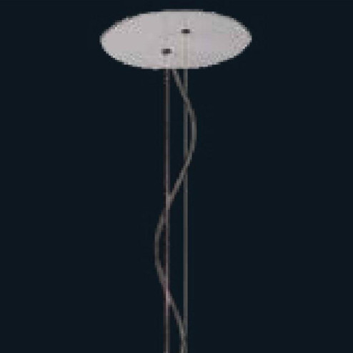 "Spacco" lámpara colgante en cristal de Murano - 1 luce - rojo