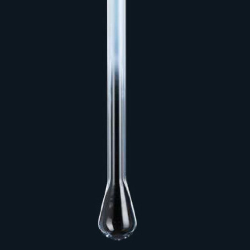"Dawson" lámpara colgante en cristal de Murano - 1 luce - transparente