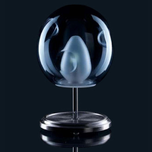 "Shauna" lampe de chevet en verre de Murano - 1 lumière - blanc