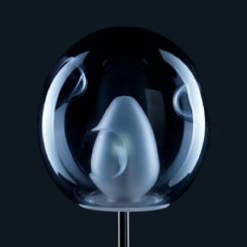 "Shauna" Murano glass bedside lamp - 1 light - white