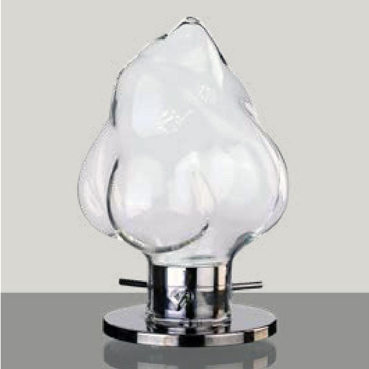 "Annaliese" lampe de chevet en verre de Murano - 1 lumière - transparent