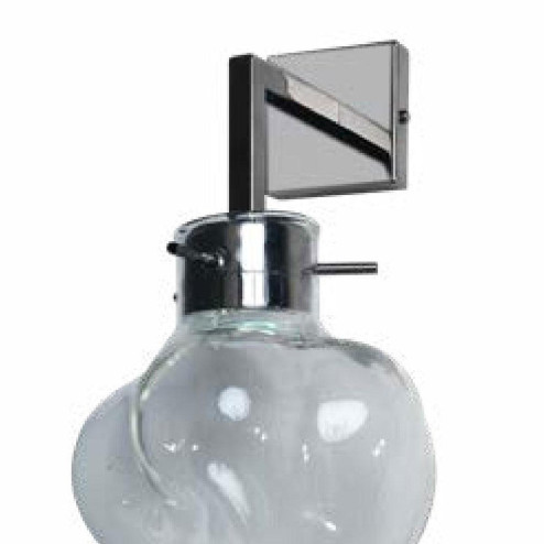 "Annaliese" applique en verre de Murano - 1 lumière - transparent