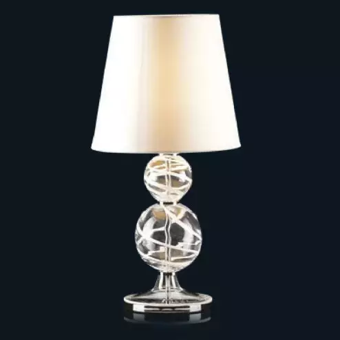 "Emile" Murano glass bedside lamp