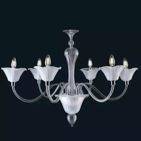"Maiya" Murano glass chandelier