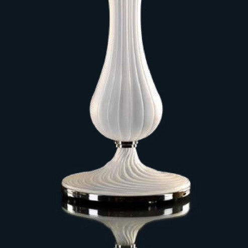 "Maiya" lampara de sobremesa de Murano - 1 luce - transparente mat