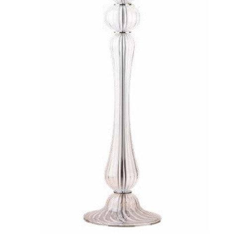 "Maiya" lampara de pie de Murano - 1 luce - transparente