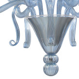 "Nuvola" 6+3 lights Murano glass chandelier