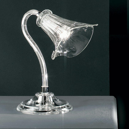"Amanita" Murano glass bedside lamp
