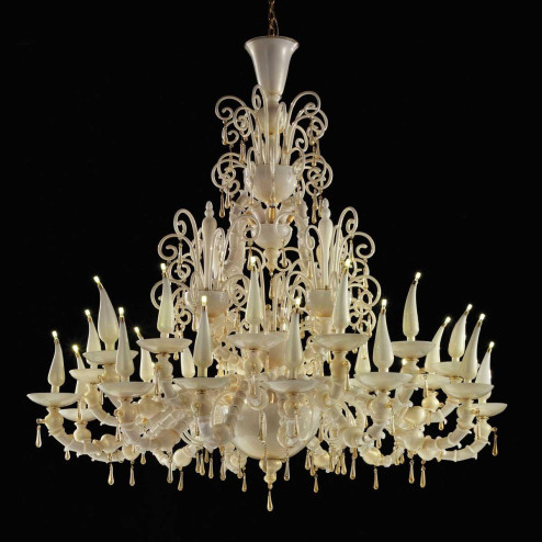 "Nikola" Murano glass chandelier