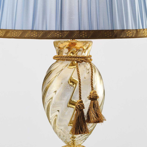 "Aurelia" lampara de sobremesa de Murano - 1 luce -  oro