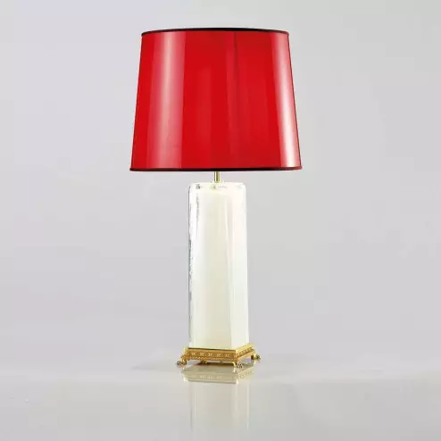 "Gael" lampara de sobremesa de Murano  - 1 luce - transparente
