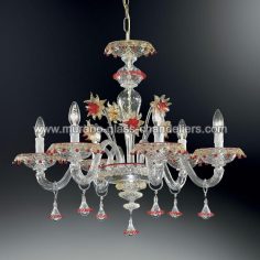 “Florenza” Murano glass chandelier
