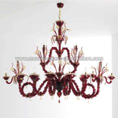 “Cleofe” Murano glass chandelier