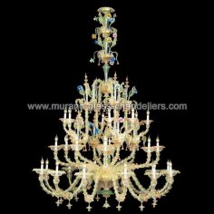 “Ester” Murano glass chandelier