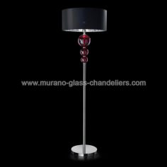 “Santina” Murano glass floor lamp