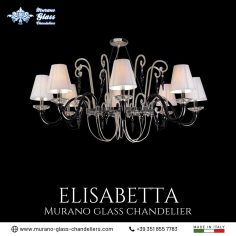 “Elisabetta” Murano glass chandelier