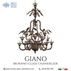 “Giano” Murano glass chandelier