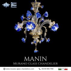“Manin” Murano glass chandelier