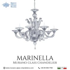 “Marinella” Murano glass chandelier