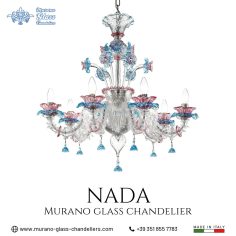 “Nada” Murano glass chandelier