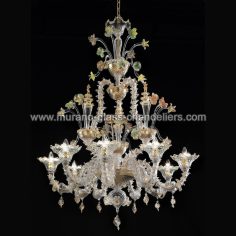 “Santa Caterina” Murano glass chandelier