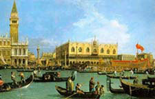 Venedig gemalt von Canaletto